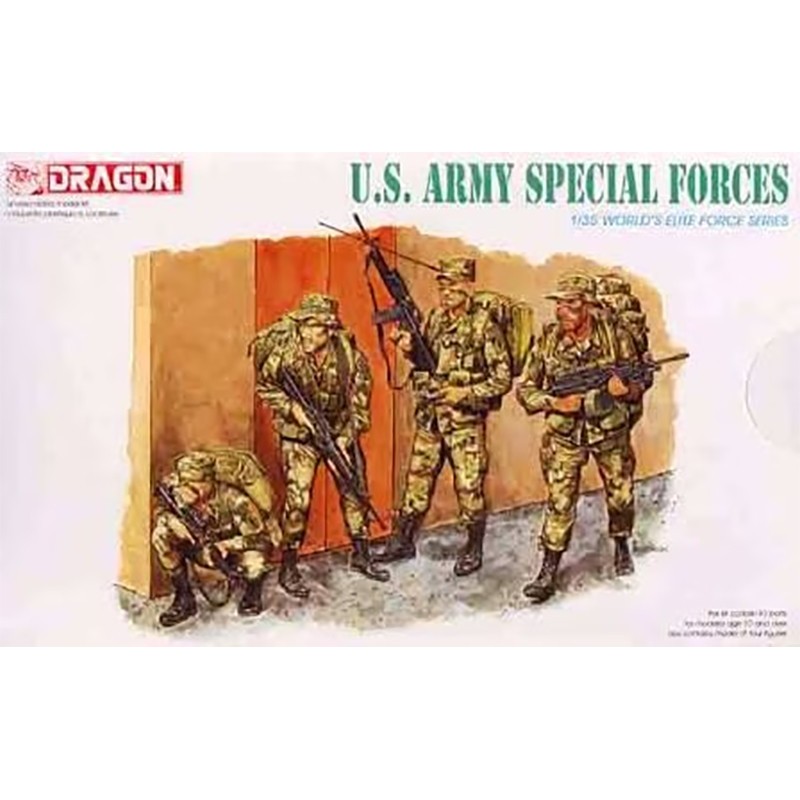 FUERZAS ESPECIALES U.S. ARMY -Escala 1/35- Dragon Models 3024