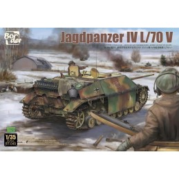 CAZACARROS Sd.Kfz. 172 JAGDPANZER IV L-70 (V) -Escala 1/35- BORDER MODEL BT-049