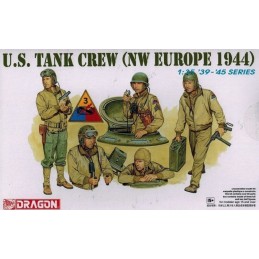 TRIPULACION DE CARROS U.S. ARMY -Escala 1/35- Dragon Models 6054