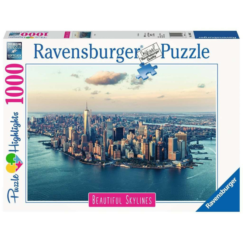 PUZZLE 1000 PZS NEW YORK SKYLINE - RAVENSBURGER 14086