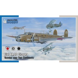 FIAT Br.20 Cicogna "Bomber over Two Continents"  -Escala 1/48- Special Hobby SH48229