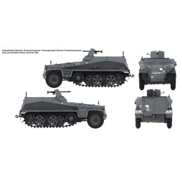 TRANSPORTE DE TROPAS Sd.Kfz. 250/1 Ausf. A -Escala 1/16- Das Werk 16018