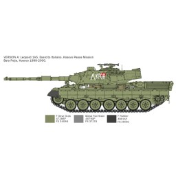 CARRO DE COMBATE LEOPARD 1 A5 -Escala 1/35- Italeri 6481