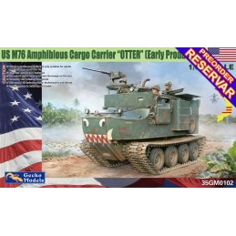 VEHICULO ANFIBIO M-76 OTTER (Early) U.S. Army -Escala 1/35- Gecko Models 35GM0102