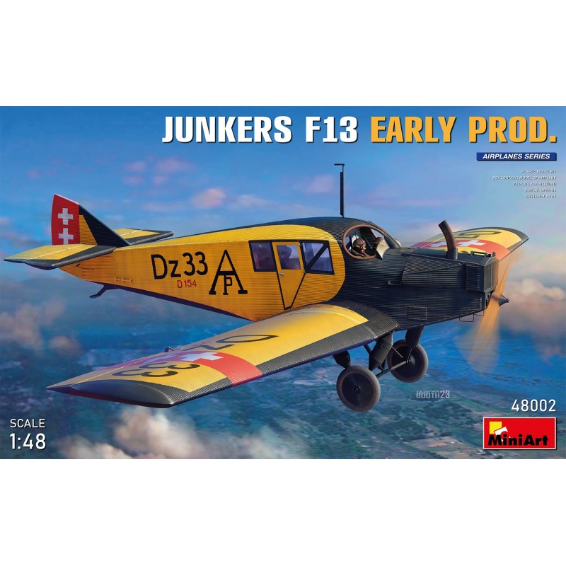 JUNKERS F.13 Early -Escala 1/48- MiniArt 48002