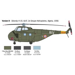 SIKORSKY HO4S-3 / HAS.7 / H-19 CHICKASAW -Escala 1/72- Italeri 1476