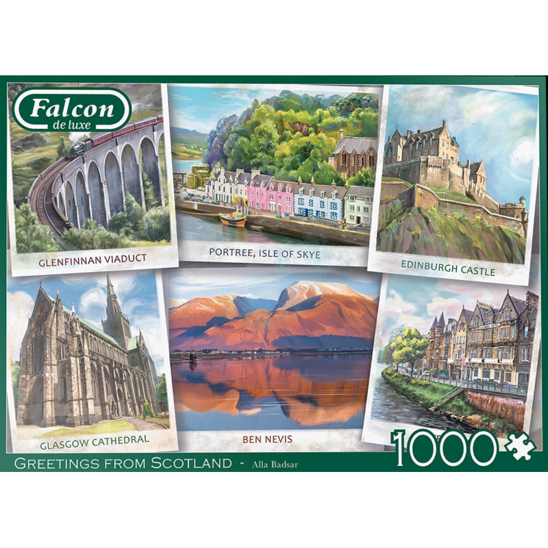 PUZZLE 1000 PIEZAS DESDE ESCOCIA - JUMBO 11325