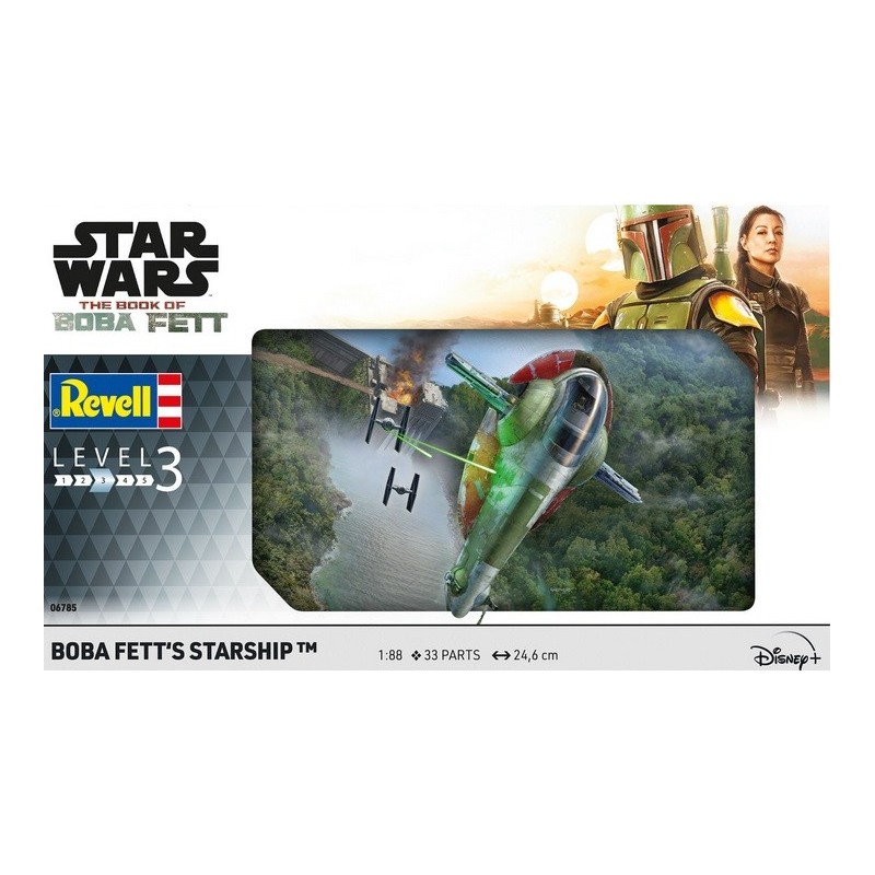 STAR WARS: BOBA FETT''S STARSHIP -Escala 1/88- Revell 06785