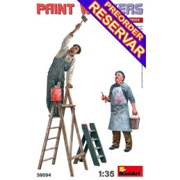 PINTORES & ACCESORIOS -Escala 1/35- MiniArt Models 38094