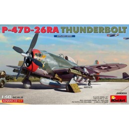 REPUBLIC P-47 D-26 RA THUNDERBOLT -Escala 1/48- MiniArt 48003