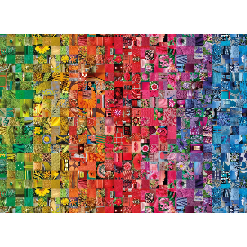 PUZZLE 1000 PZAS COLLAGE COLORBOOM COLLECTION - CLEMENTONI 39595