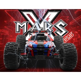 COCHE MARS-X ESCALA 1/8 6S 150A ROJO HNRH9901