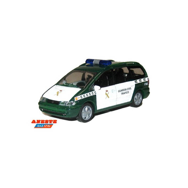 SEAT ALHAMBRA GUARDIA CIVIL DE TRAFICO - ESCALA H0 - RIETZE 50811