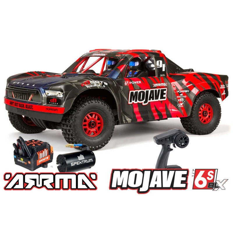 COCHE RC ARRMA Mojave V2 1/7 Desert Truck Brushless 6S 4WD RTR