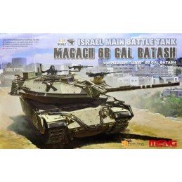 CARRO DE COMBATE MAGACH 6B GAL BATASH -Escala 1/35- Meng TS-040