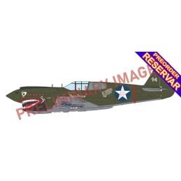 CURTISS P-40E Warhawk "Pacific Stars" DUAL COMBO -Escala 1/48- Eduard 11185