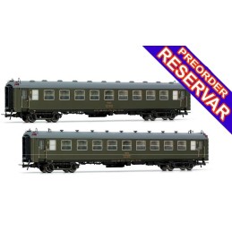 SET COCHES RENFE 5000 TIPO BB4, 2ª clase, (2 UNIDADES) - ESCALA H0 - ELECTROTREN HE2038