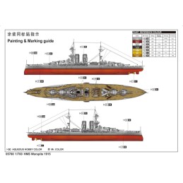 ACORAZADO H.M.S. WARSPITE (1915) -Escala 1/700- Trumpeter 05780