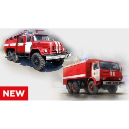 SET CAMIONES DE BOMBEROS UKRANIANOS -Escala 1/35- ICM DS3527