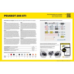 Peugeot 205 GTI -Escala 1/24- Heller 82705