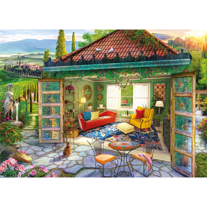 PUZZLE 1000 PZS TUSCAN OASIS - RAVENSBURGER 16947