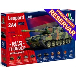 War Thunder Series: CARRO DE COMBATE LEOPARD 2 A4 (España) -Escala 1/35- Italeri 35106