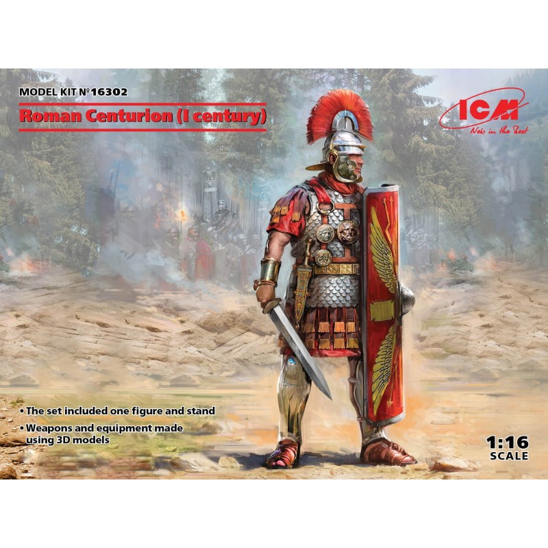 CENTURION ROMANO (Siglo I) -Escala 1/16- ICM 16302