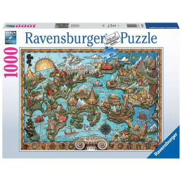 PUZZLE 1000 PZS MYSTERIOUS ATLANTIS - RAVENSBURGER 16728