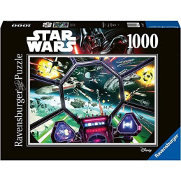 PUZZLE 1000 Pzas STAR WARS: CABINA TIE FIGHTER - Ravensburger 16920