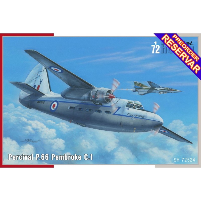 Percival P.66 Pembroke C.1 -Escala 1/72- Special Hobby SH72524