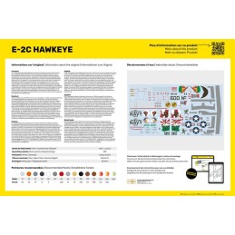 GRUMMAN E-2C HAWKEYE -Escala1/72- Heller 82300