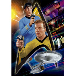 PUZZLE 500pzs HQC STAR TREK 2 CLEMENTONIC 35141