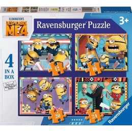 PUZZLES 4 (12-16-20-24 PZAS) EL ARTE DE FINGER - RAVENSBURGER 12001060