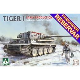 CARRO DE COMBATE SD.KFZ. 181 TIGER I E (Early) -Escala 1/35- Takom 2196