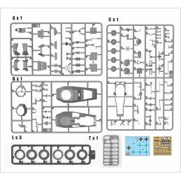 VEHICULO BLINDADO BA-64 B (Interiores) Alemania -Escala 1/35- LANMO Model MM35004