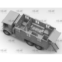 CAMION BRITANICO LEYLAND RETRIEVER GENERAL SERVICE "MOTGOMERY" -Escala 1/35 - ICM 35603