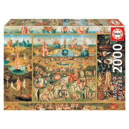 PUZZLE 2000 pzas EL JARDIN DE LAS DELICIAS - Educa 18505