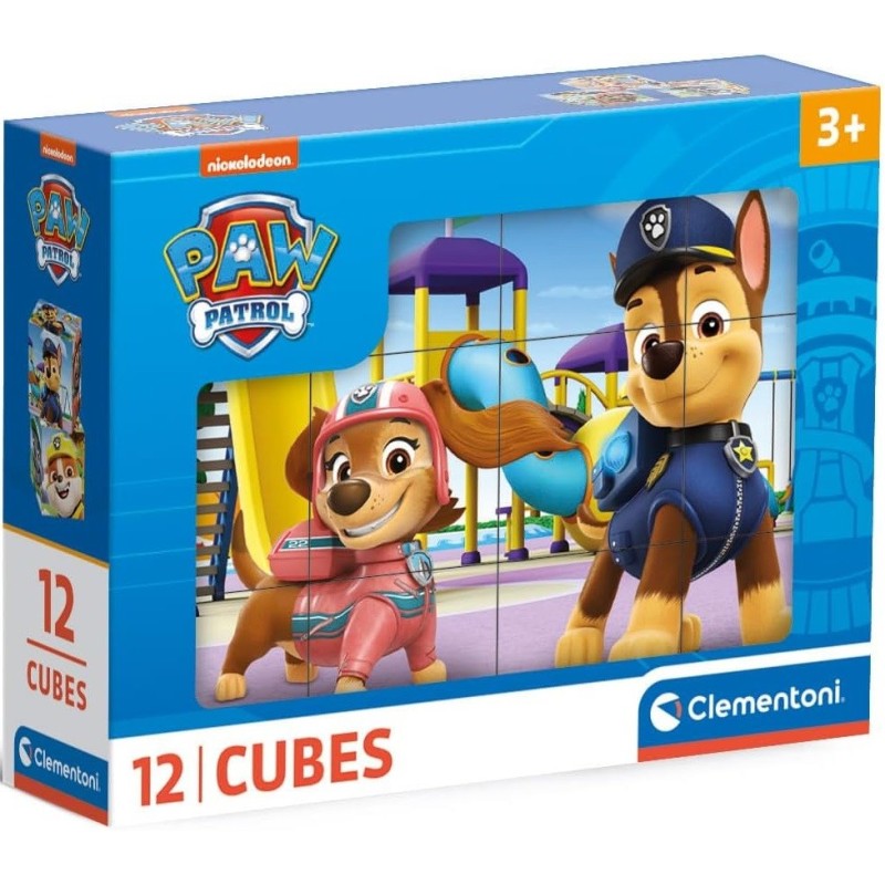 PUZZLE CUBE 12 pzs LA PATRULLA CANINA - Clementoni 41194