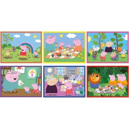 PUZZLE CUBE 12 pzs PEPPA PIG - Clementoni 41195