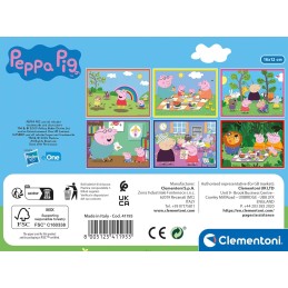 PUZZLE CUBE 12 pzs PEPPA PIG - Clementoni 41195