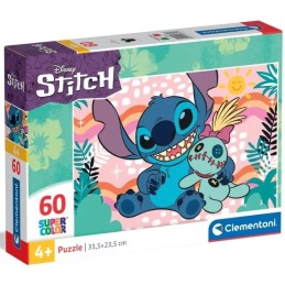 PUZZLE 60 Pzas STITCH ISNEY (335 x 235 mm) - CLEMENTONI 26331