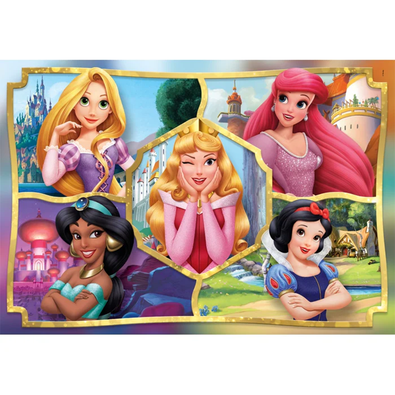 PUZZLE 104 PZS PRINCESAS DISNEY - CLEMENTONI 25056