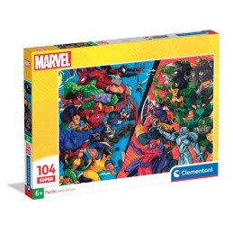 PUZZLE 104 PZS MARVEL - CLEMENTONI 25059