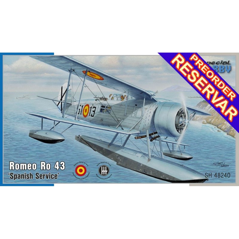 Romeo Ro 43 (España) -Escala 1/48- Special Hobby SH48240