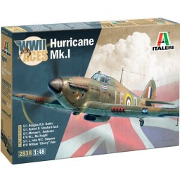 HAWKER HURRICANE MK-I "R.A.F. ACES" -Escala 1/48- Italeri 2838