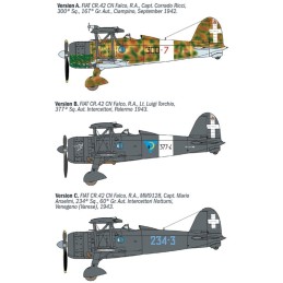 Fiat CR-42 FALCO "Night Fighter" -Escala 1/72- Italeri 1485