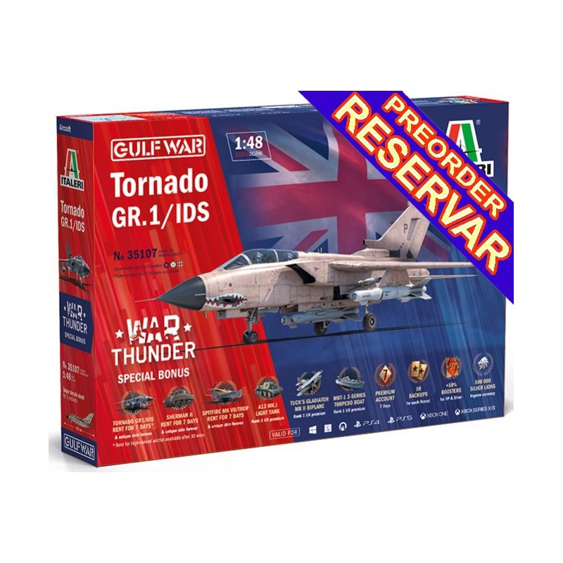 War Thunder Series: PANAVIA TORNADO Gr.1 / IDS -Escala 1/48- Revell 03749