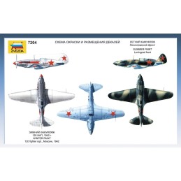 MIKOYAN GUREVICH MIG-3 -Escala 1/72- Zvezda 7204