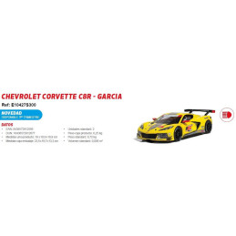 ADVANCE CHEVROLET CORVETTE C6R Garcia" -Escala 1/32- Scalextric E10427S300"