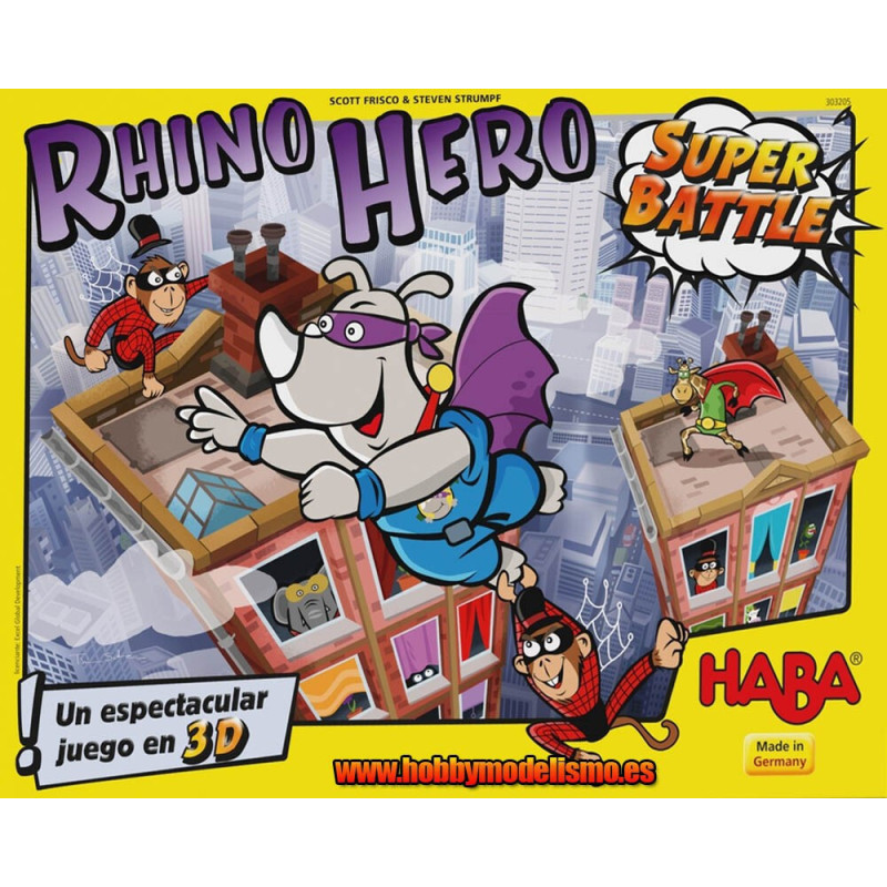 RHINO HERO SUPER BATTLE - HABA 303205